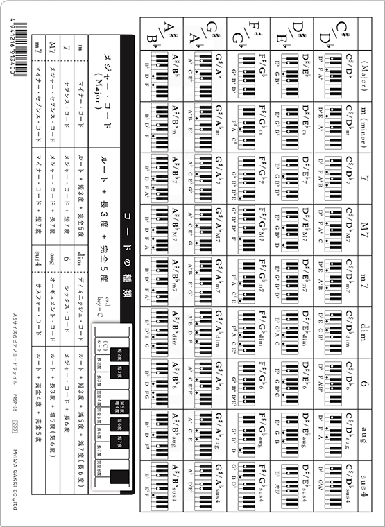 クリアファイルのウラ