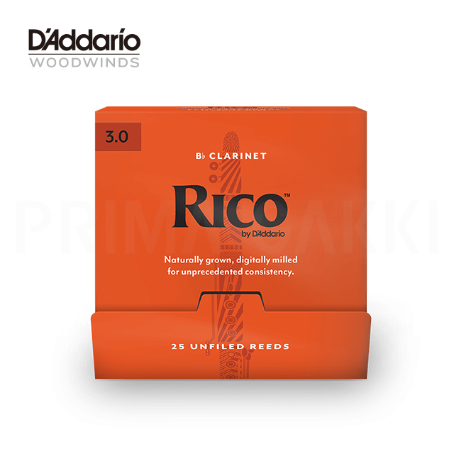 D'Addario Woodwinds RICO [2.5] クラシック B♭クラリネットリード LDADRECLC2.5 レゼルヴ  www.asvocr.org