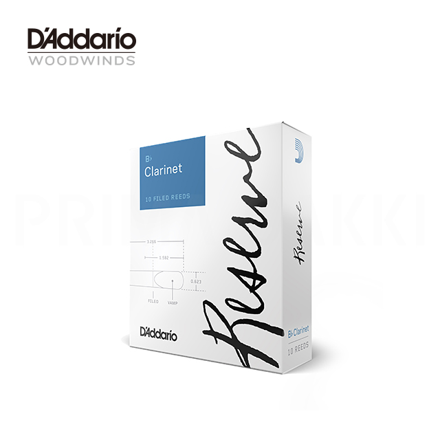 特別セール品 D'Addario Woodwinds ダダリオ ウッドウィンズ DCT1035 レゼルヴ クラシック B♭ クラリネット リード  3.5 10枚 LDADRECLC3.5 Bb clarinet Reserve classic 3-1 3半