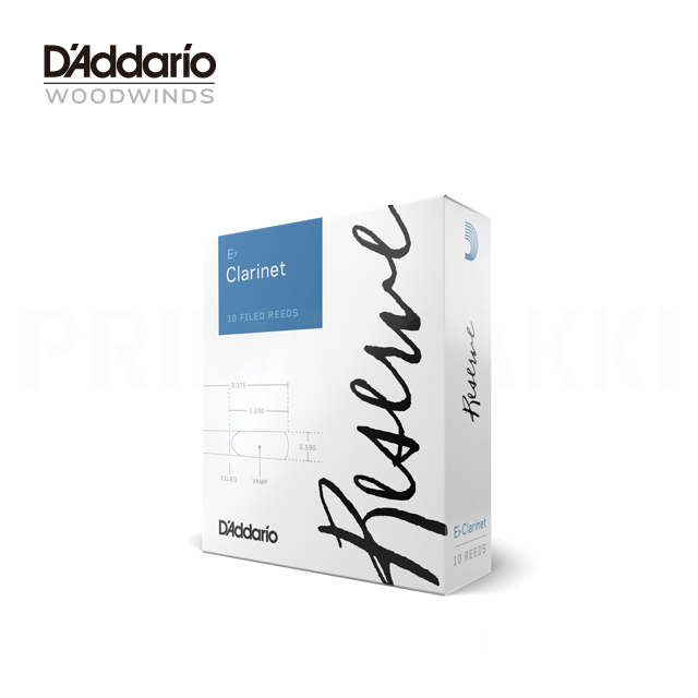 D'Addario Woodwinds リード Reserve