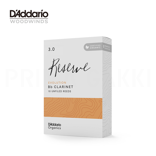 D'Addario Woodwinds リード Reserve Evolution